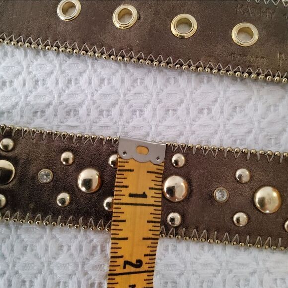 Kathy Van Zeeland Women\'s Rhinestone Belt Size M main image 9